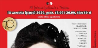 Plakat: Hanna Śleszyńska jako Judy Garland