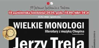 Plakat: Wielkie Monologi - Jerzy Trela