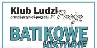 Odwołane spotkanie z Martą Wachel „Batikowe historie”!!! Plakat: Batikowe historie Marty Wachel