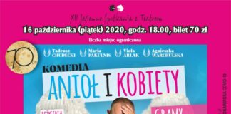 Plakat: „Anioł i kobiety”