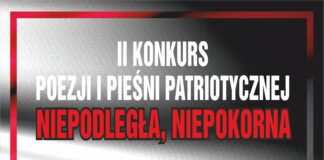 Zmiana formuły konkursów: Poezji i Pieśni Patriotycznej „Niepokorna i Niepodległa” oraz XIV Przeglądu Twórczości Plastycznej Dzieci i Młodzieży 2020 Plakat: Konkursy: plastyczny, poezji i pieśni patriotycznej