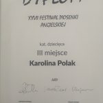 Dyplom Karolina Polak