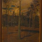 Las, olej na dykcie, XX w.