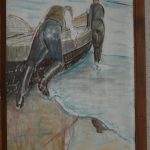Ignacy Pinkas: „Rybacy spychający łódź”