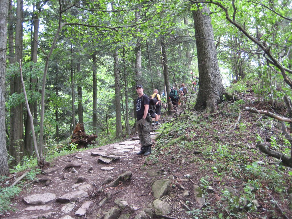 W drodze na Sokolicę - chwila oddechu