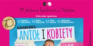 „Anioł i kobiety” w marcu w JDK Plakat: Anioł i kobiety