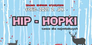 Zimowa Akademia Artystyczna: Hip Hopki część 2 baner: Hip-hopki, część 2