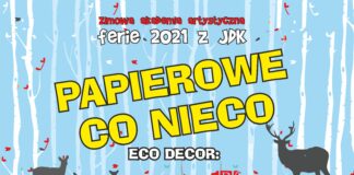 Zimowa Akademia Artystyczna: Papierowe co nieco Baner: Papierowe co nieco