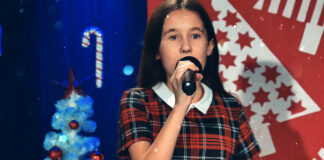 Aleksandra Sieńkowska – podwójną laureatką konkursów kolęd Aleksandra Sieńkowska podczas konkursu kolęd w Szczyrku