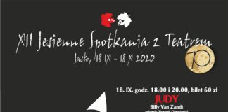 Plakat: dwunaste jesienne spotkania z teatrem