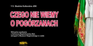 113. Studnia Kulturalna JDK: Pogórzanie, czyli kto? Plakat: Pogórzanie - zapowiedź filmu