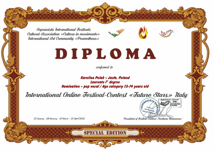 karolina -dyplom