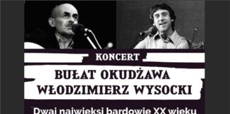Klimatyczny koncert w JDK: Wysocki i Okudżawa dwaj najwięksi bardowie XX w.