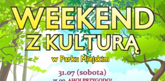 Weekend z Kulturą 2021 Zapraszamy do udziału w Weekendzie z Kulturą 31 lipca – 1 sierpnia 2021. Organizatorami wydarzenia są: Miasto Jasło, Jasielski Dom Kultury, Miejska Biblioteka Publiczna w Jaśle oraz Muzeum Regionalne w Jaśle.