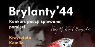 Brylanty ’44 – Karolina Polak finalistką konkursu Brylanty 44. Konkurs poezji śpiewanej pamięci Krzysztofa Kamila Baczyńskiego