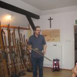 Opiekun Muzeum Narciarstwa w Cieklinie p. Wiesław czechowicz