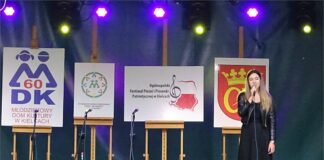 „Cisza-Modlitwa Katyńska” nagrodzona w Kielcach Karolina Polak na scenie