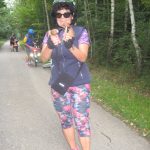 zebrane grzyby przy drodze na Wałaskie