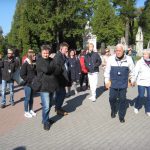 Lwów – uczestnicy wycieczki na Cmentarzu Łyczakowskim we Łwowie