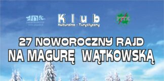 W góry z KK-T JDK i PTTK Jasło: 27. Noworoczny Rajd na Magurę Wątkowską