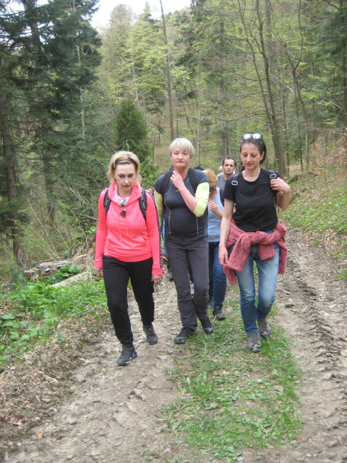 w drodze na szczyt Gruszka