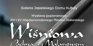 Wiśniowa pachnąca malarstwem w Galerii JDK