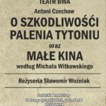 plakat studnia spektakle