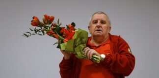 Roman Frodyma, przewodnik beskidzki, gość 126. Studni Kulturalnej Jasielskiego Domu Kultury.