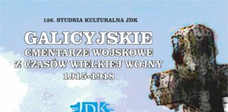 Studnia Kulturalna JDK zaprasza: Roman Frodyma o cmentarzach z I wojny światowej