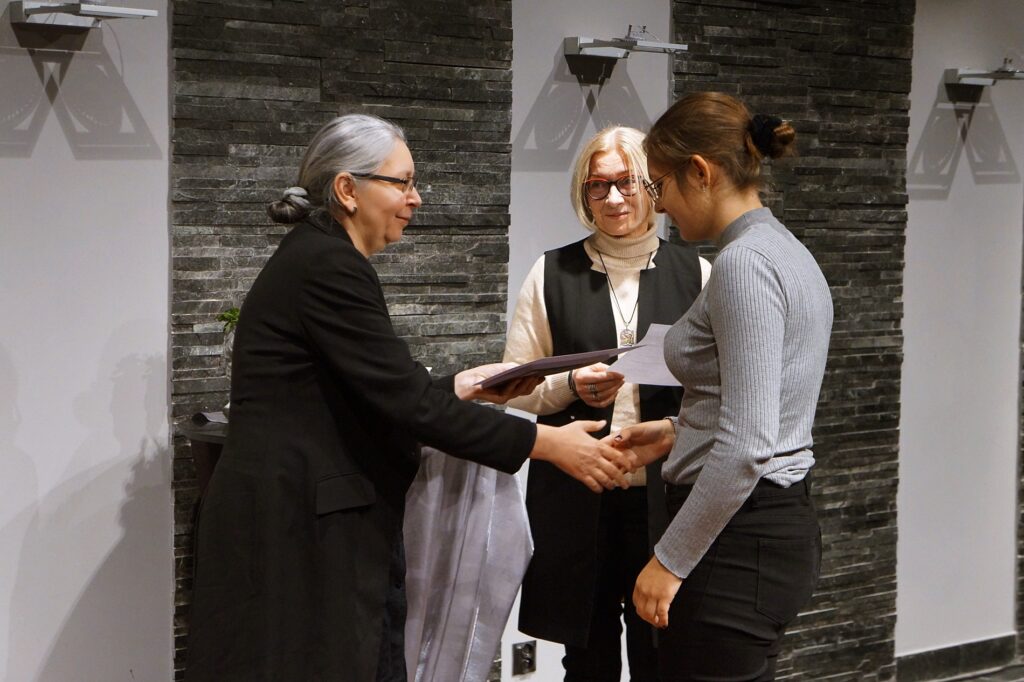 Jury w czasie rozdania nagród.