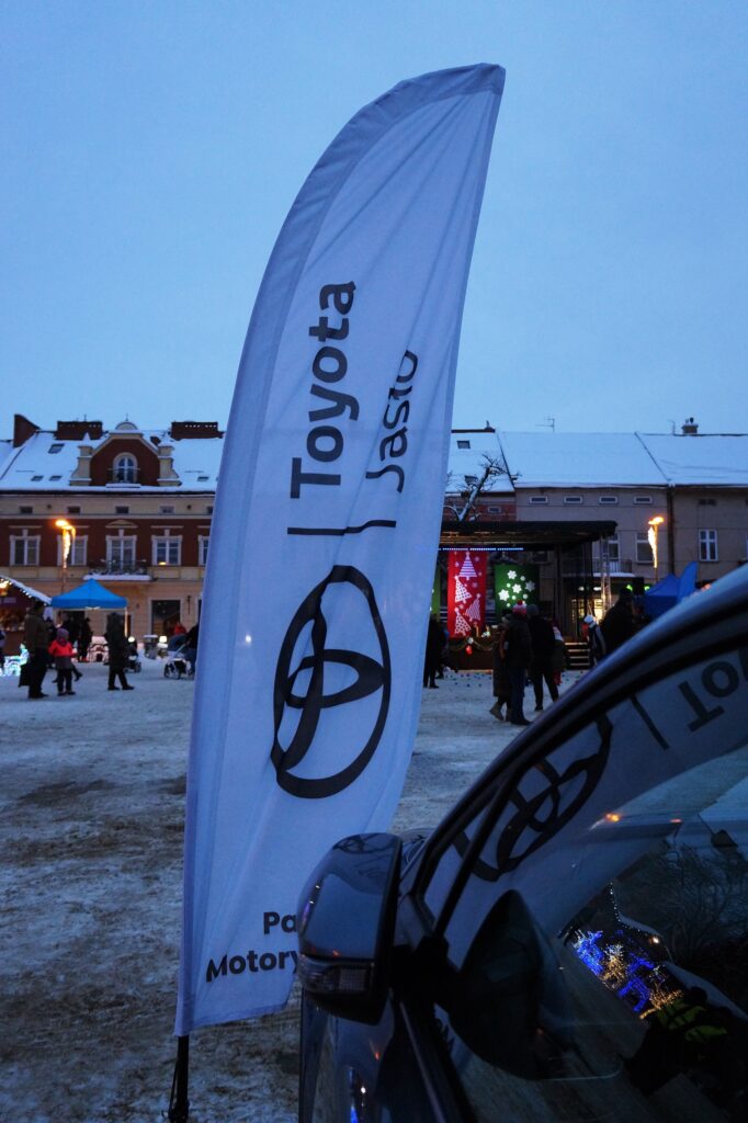 Materiał promocyjny partnera wydarzenia Toyota Jasło.