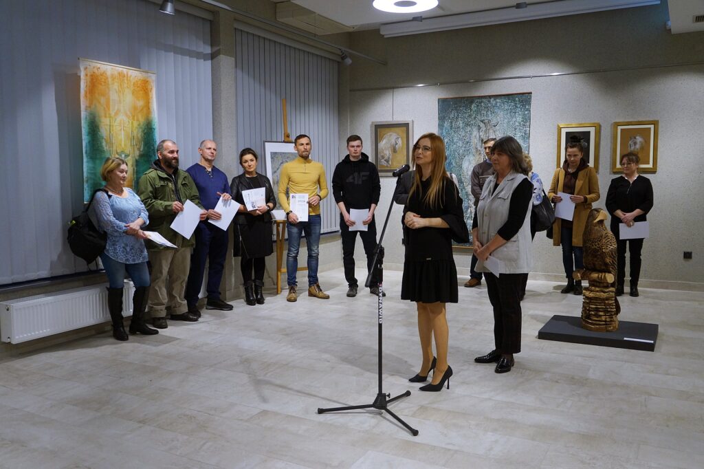 Elwira Musiałowicz-Czech składa podziękowania i gratulacje wszystkim uczestnikom konkursu.