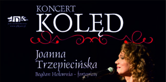 Koncert kolęd w wykonaniu Joanny Trzepiecińskiej