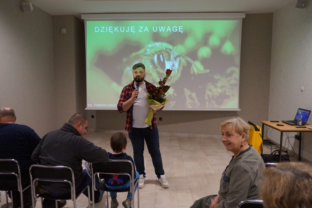 Prelegent dziękuje wszystkim za przybycie na spotkanie.