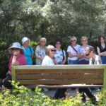 Dolina Popradu Muszyna – Ogród Biblijny – grupa w cieniu drzewa oliwnego