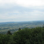 Liwocz wyprawa rowerowa – widoki z tarasu