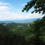 Trzy Korony – widoki z platformy widokowej