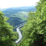 Trzy Korony – widoki z platformy widokowej na Dunajec