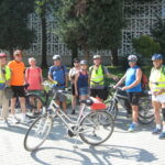 Grupa – przed wyjazdem rowerowym do Dębowca