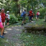 Turyści na cmentarzu wojennym w Berehach Górnych_4