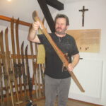 Muzeum Narciarstwa w Cieklinie- opiekun Izby Muzealnej W. Czechowicz