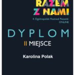 Dyplom dla Karoliny Polak