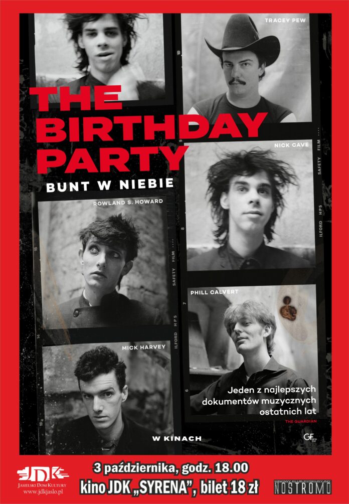 birthday party plakat