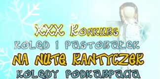 Lista uczestników 30. Konkursu Kolęd i Pastorałek „Na nutę kantyczek”