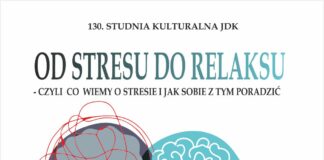 Studnia Kulturalna JDK zaprasza na spotkanie z psychologiem