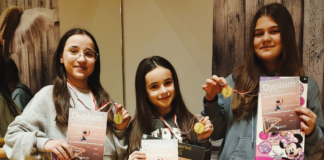 Tancerki JDK na podium