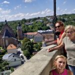 Biecz – grupa na wieży