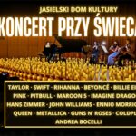 banerek przy świecach