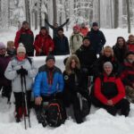 turystyczna grupa na trasie -w pobliżu Ferdla- foto J.Kiełtyka – ze zmianami